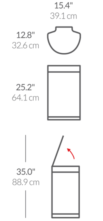 Mynd simplehuman sensor ruslatunna