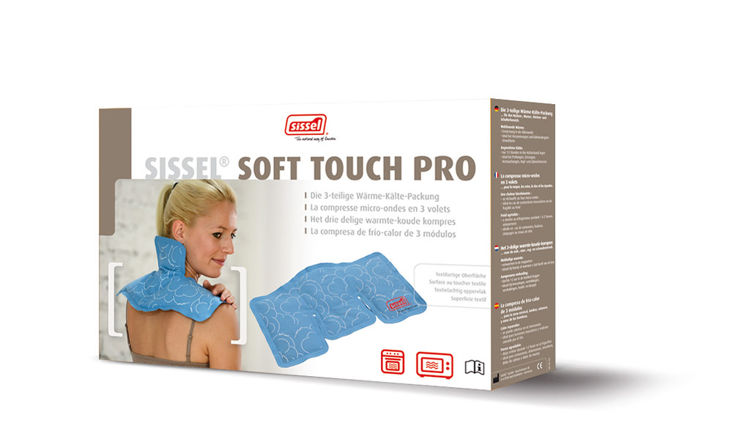 Mynd Sissel Soft Touch Pro -Hita/kælipoki á herðar