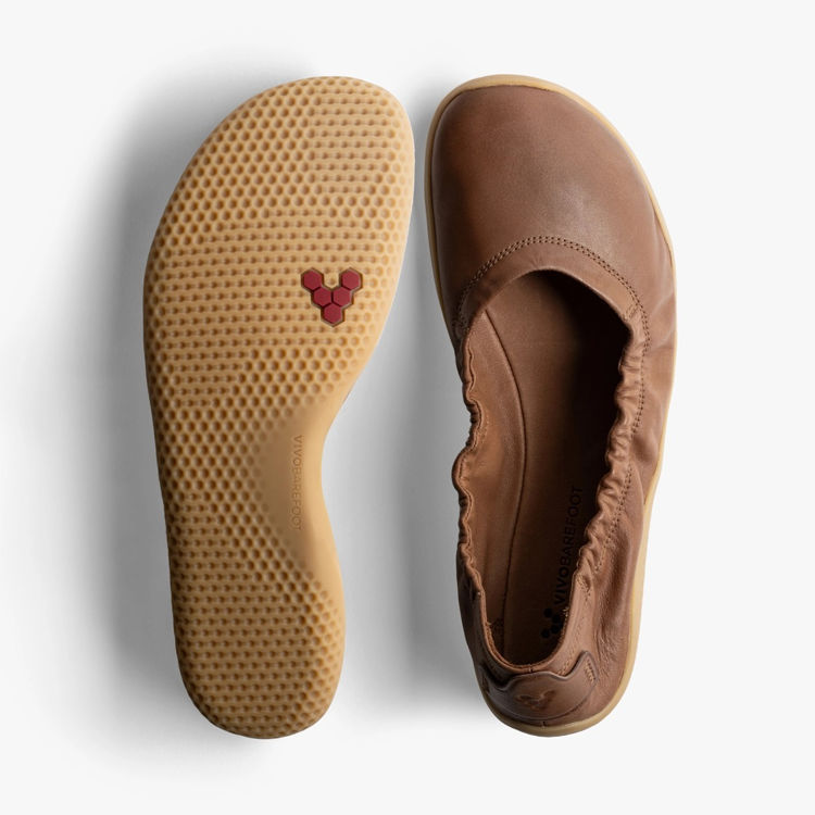 Mynd Vivobarefoot Asana Yin Ballerina Leather dömu