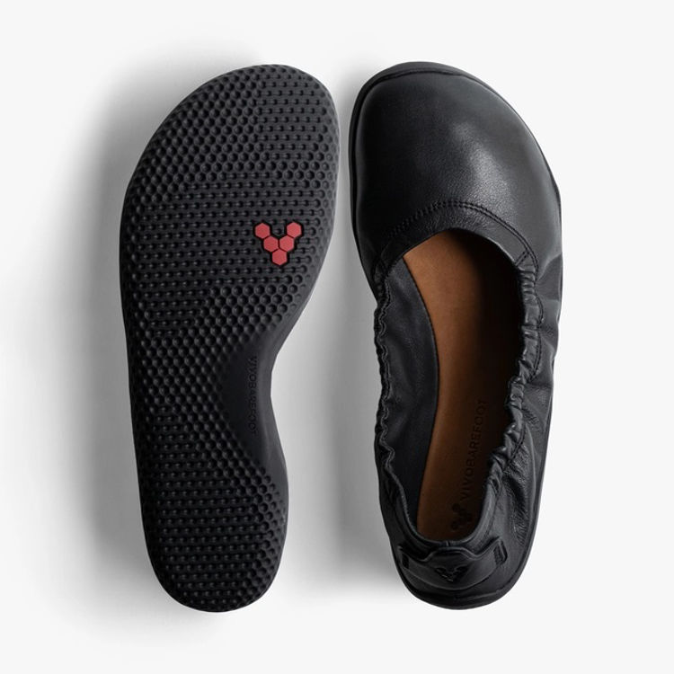 Mynd Vivobarefoot Asana Yin Ballerina Leather dömu