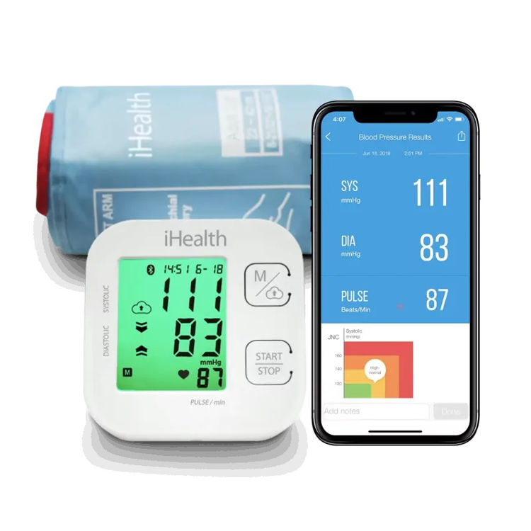 Mynd iHealth Track þráðlaus blóðþrýstingsmælir