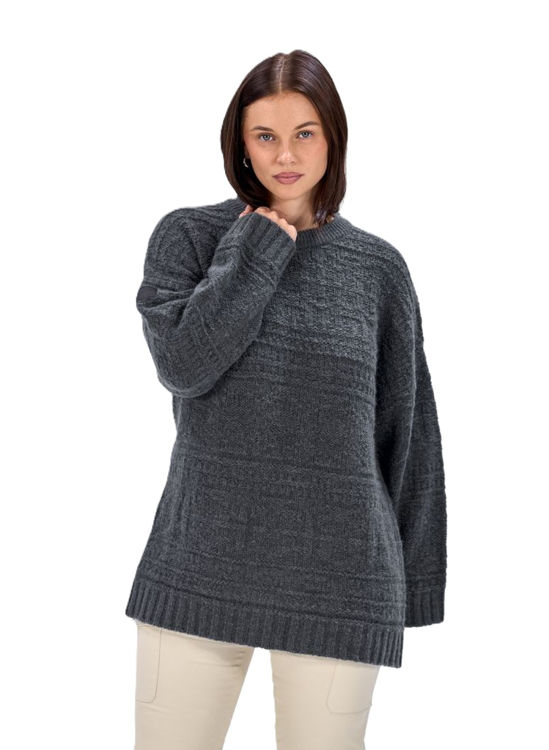 Mynd Tufte Dahlia merino ullarpeysa kvenna