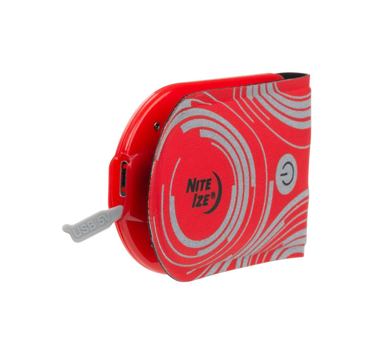 Mynd Nite Ize TagLit endurhlaðanlegt rautt