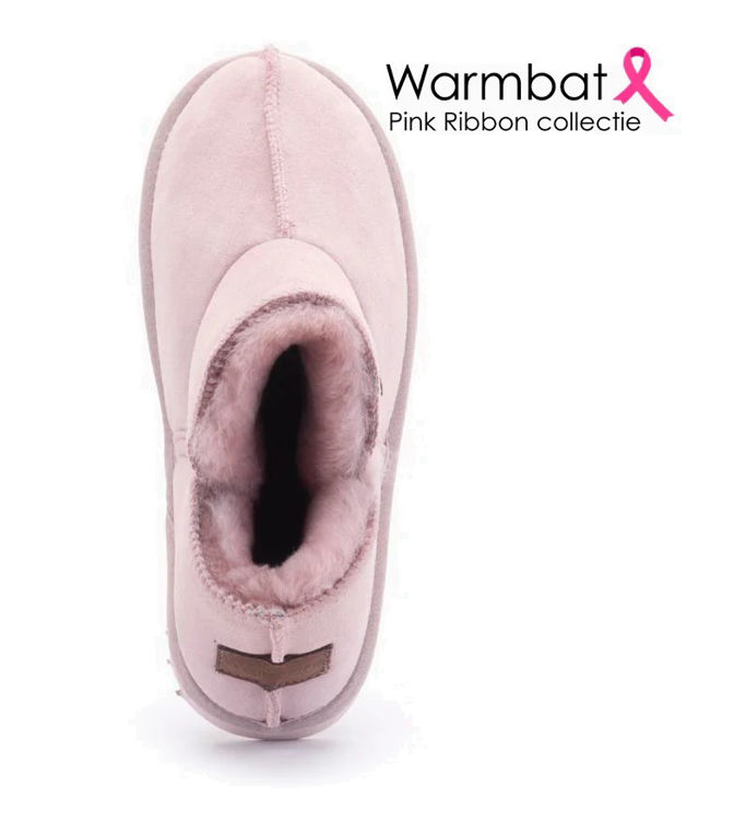 Mynd Warmbat Willow inniskór Pink Ribbon