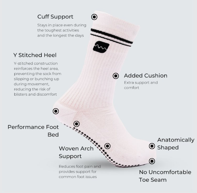 Mynd The Toe Spacer Crew sokkar