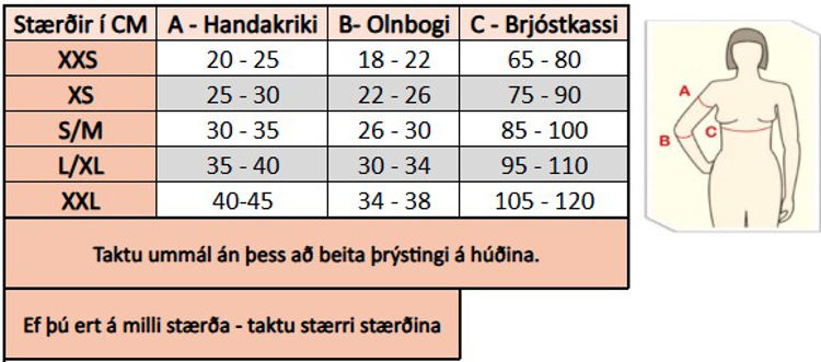 Mynd CzSalus þrýstingsermar