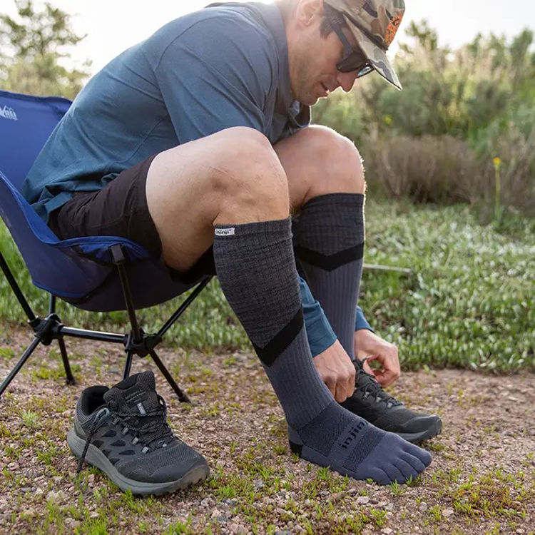 Mynd Injinji Trail Midweight hnésokkar