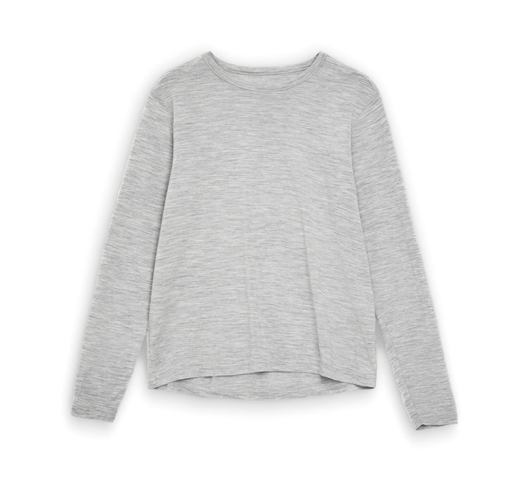 Mynd Tufte Clover Merino bolur síðerma kvenna